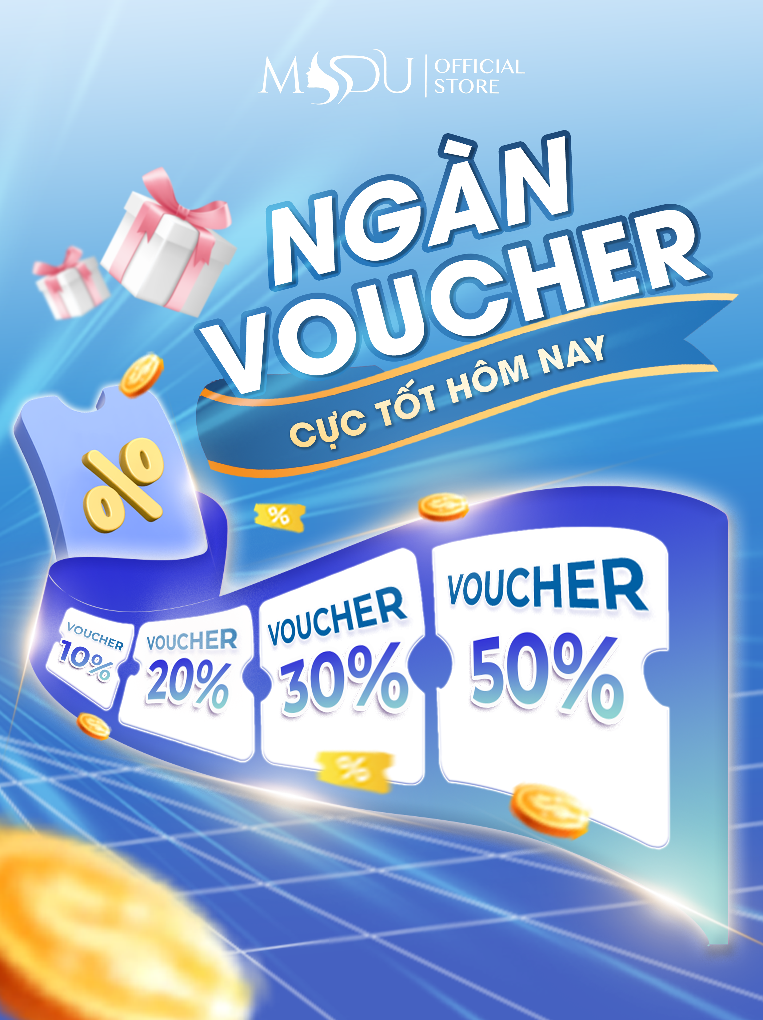 Social Banner ưu đãi voucher – MYDU Official Store 1