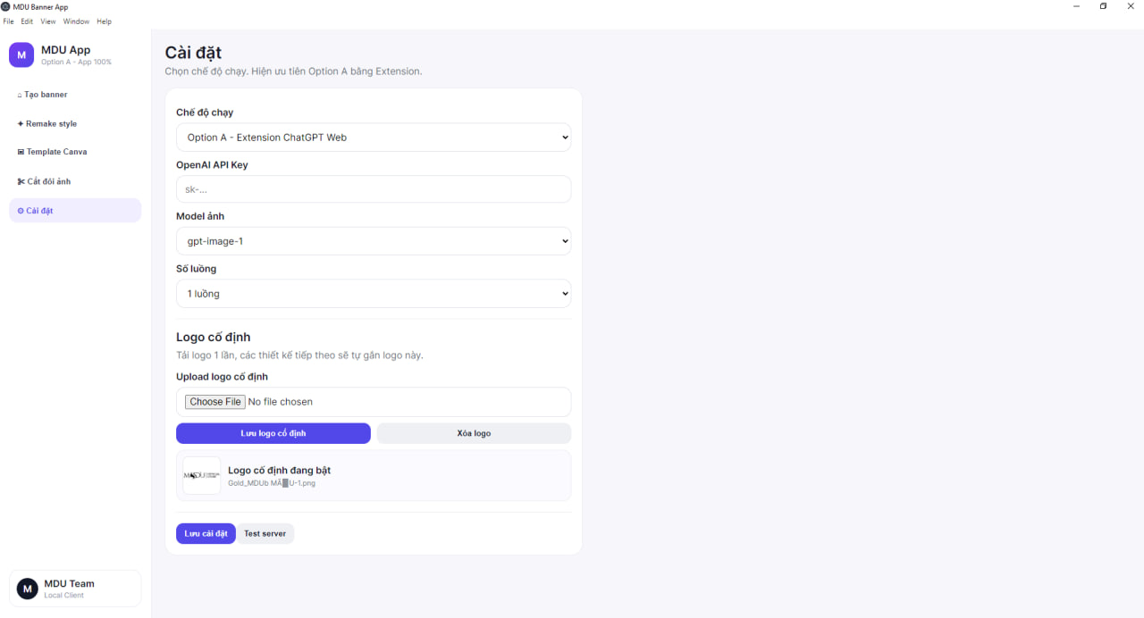 MDU Banner App – Phần mềm tự động hóa thiết kế banner bằng AI 1