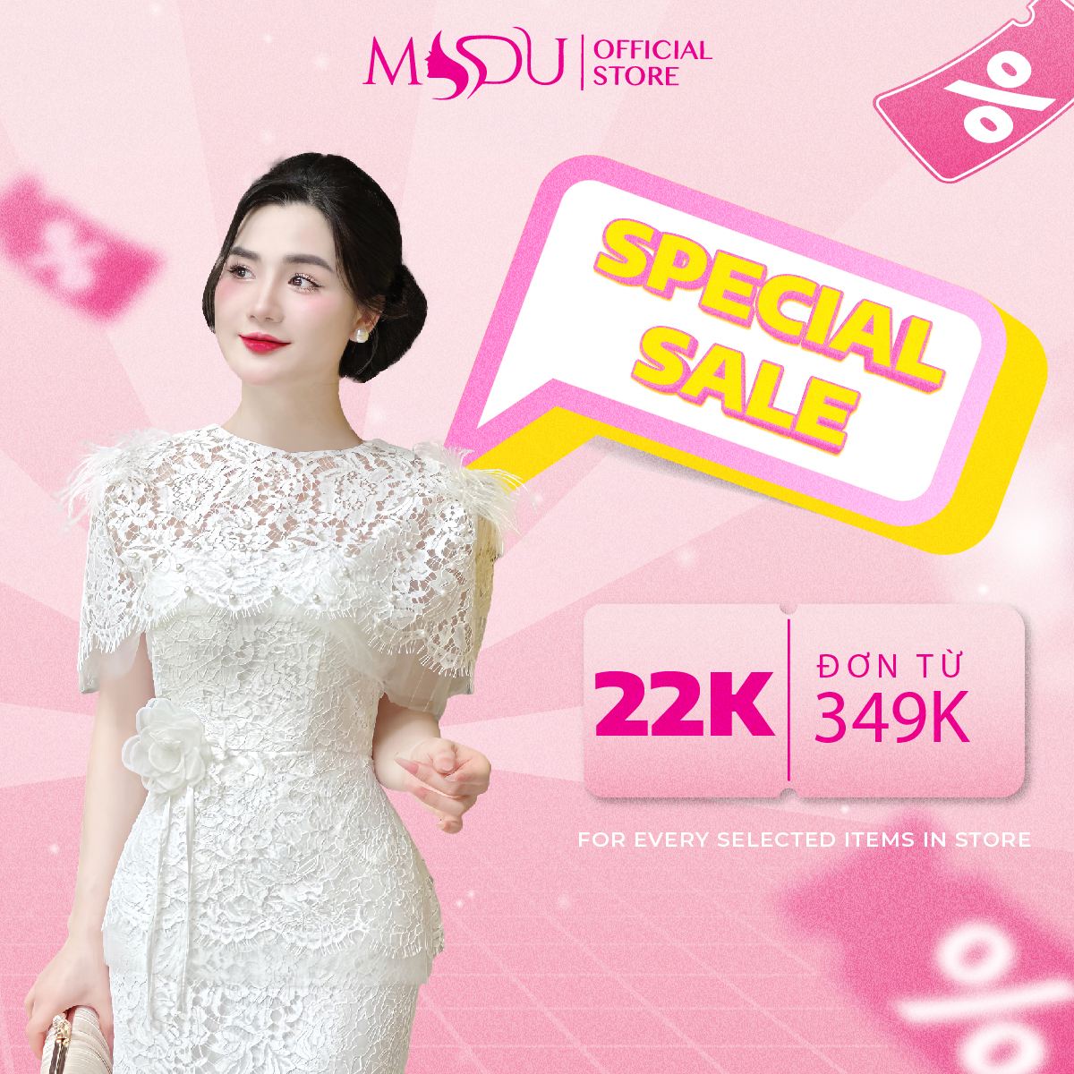 Social baner quảng bá chương trình Special Sale – MYDU Official Store 1