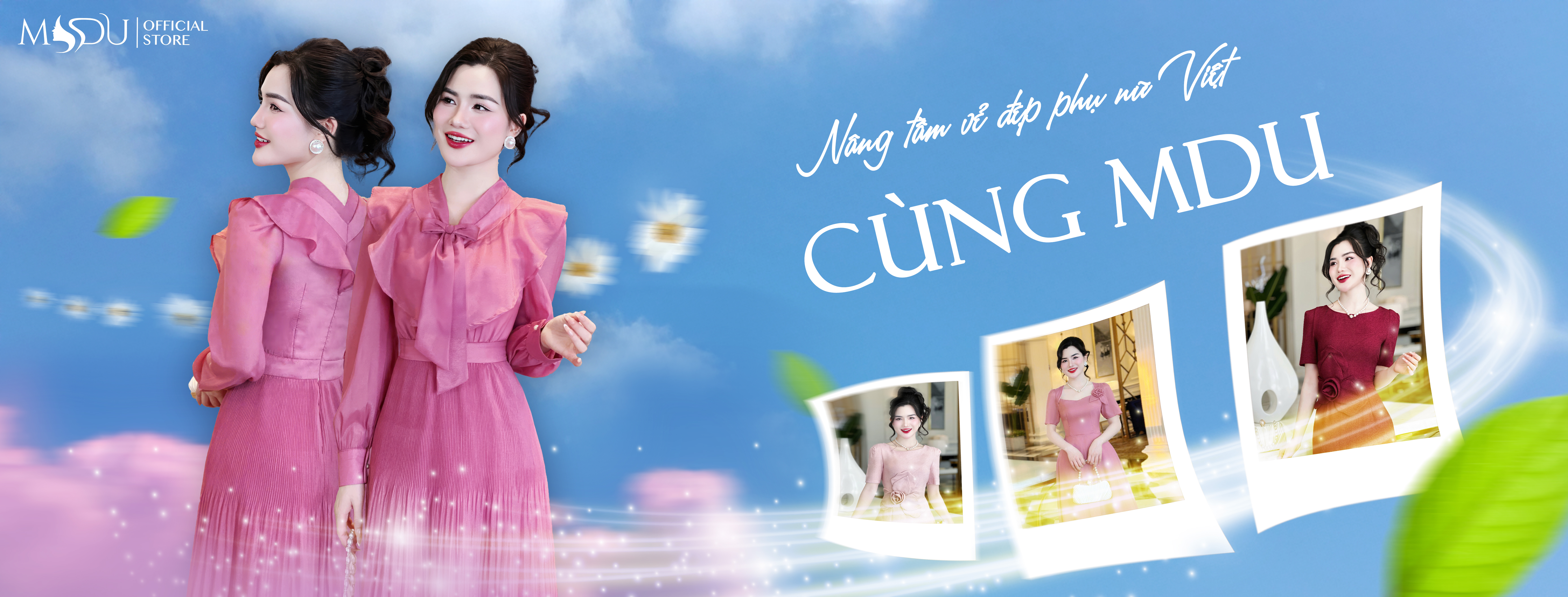 Bìa thương hiệu “Cùng MYDU nâng tầm vẻ đẹp phụ nữ Việt” 1