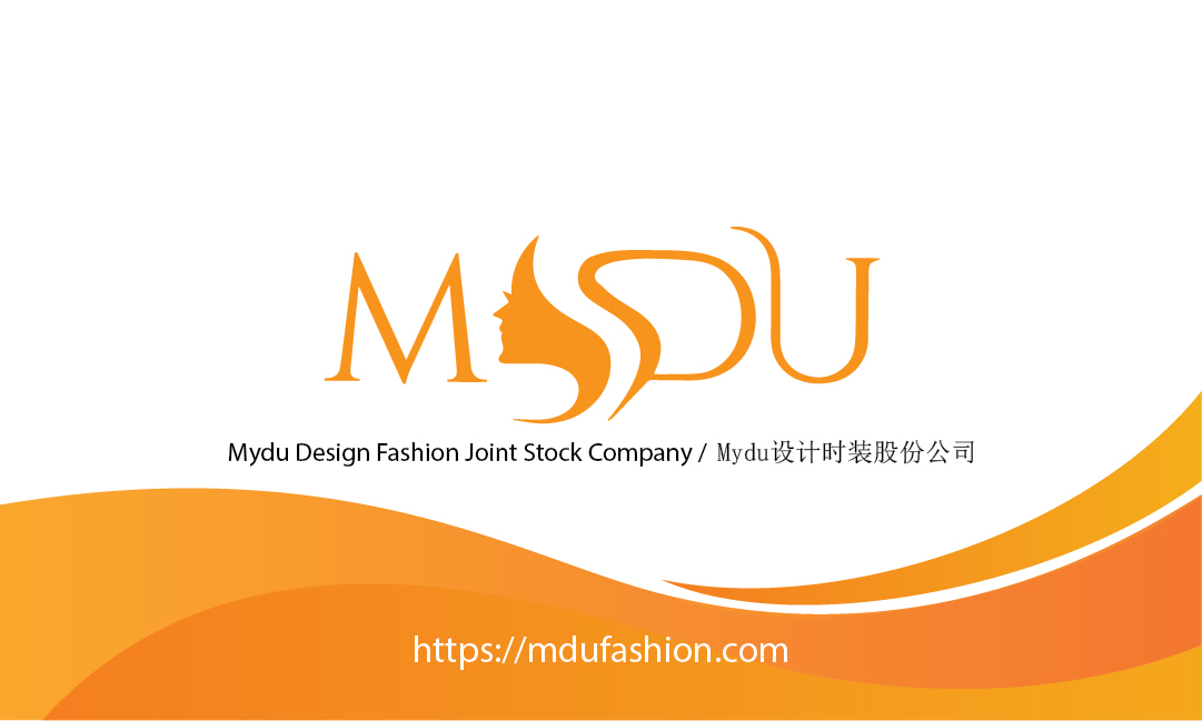 Danh thiếp song ngữ MDU Fashion 2